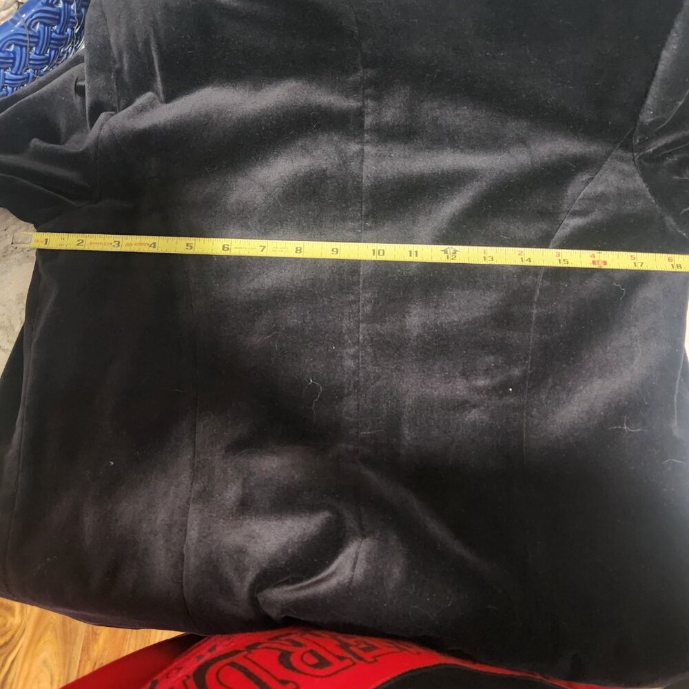 Sitewide sale  Black Velvet long jacket size 8 - Picture 9 of 11
